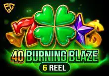 40 Burning Blaze 6 reels - Spin City - Congo